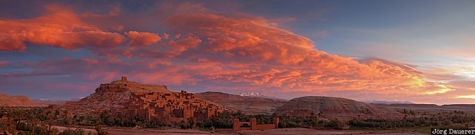 Aït Ben Haddou Aït Ben Haddou, Morocco, Souss-Massa-Drâa, Aït Benhaddou, High Atlas, Ksar, morning light, Marokko