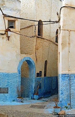 Blue Alley Morocco, Oudaïa, Rabat-Salé-Zemmour-Zaër, blue, door, Kasbah des Oudaias, wall, Rabat, Marokko, Rabat-Sale-Zemmour-Zaer