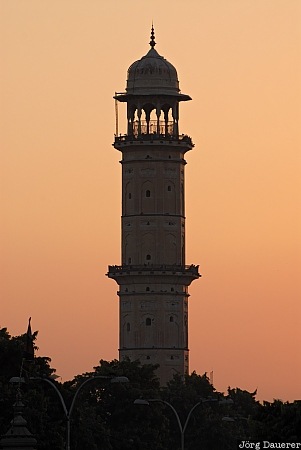 India, Iswari Minar, Iswari Minar Swarga Sal Minaret, Jaipur, Kanota, Minaret, morning light, Rajasthan