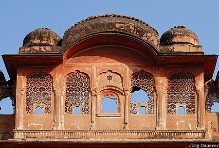 blue sky, decay, evening light, grid, India, Jaipur, Kanota, Rajasthan