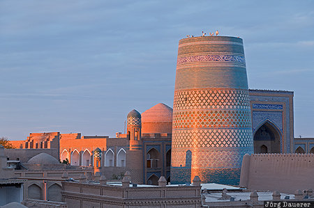 Provinz Xorazm, UZB, Uzbekistan, Xiva, chiwa, Kalta Minor, minaret