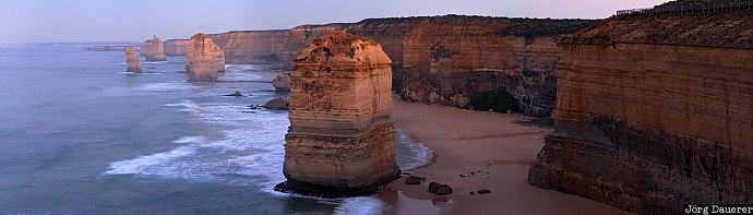 Australia, Victoria, Great Ocean Road, southern ocean, beach, sea stack, sea, Australien, Down Under