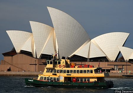 New South Wales, Australia, Sydney, opera house, sea, ferry, passenger ferry, Australien, Down Under, NSW