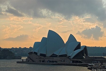 New South Wales, Australia, Sydney, opera house, sunrise, sky, clouds, Australien, Down Under, NSW