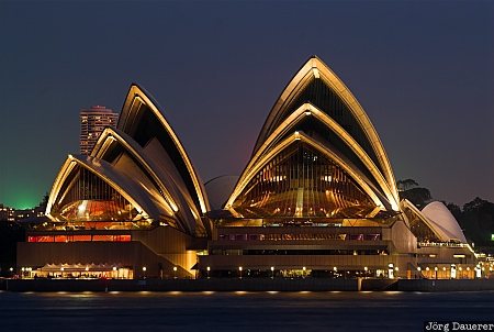 New South Wales, Australia, Sydney, blue hour, artificial light, opera house, NSW, Australien, Down Under