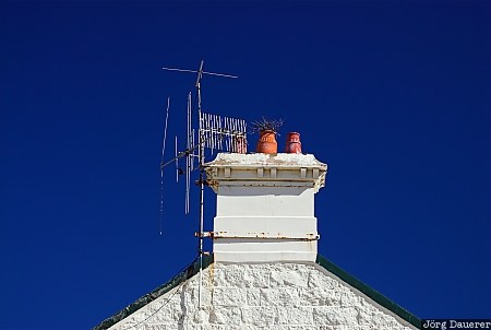 Australia, Victoria, Port Fairy, roof, chimney, gable, sky, Australien, Down Under, VIC