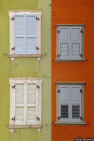 green, Italy, Lago di Garda, Lake Garda, Madruzzo, red, Riva del Garda, Italien, Italia