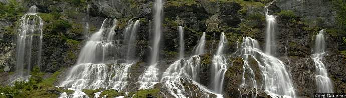 Waterfall, Engstlental, Bern, Switzerland, Berner Oberland, Schweiz, Bernese Oberland