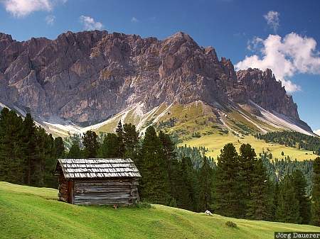 Dolomite Alps, Dolomiten, Italy, south tyrol, Alto Adige, mountains, clouds, Italien, Italia