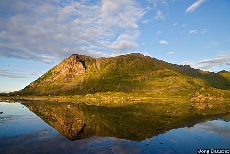 Bøstad, Nordland, Norway, Sand, coast, Lofoten, Lofoten archipelago, Norwegen, Norge