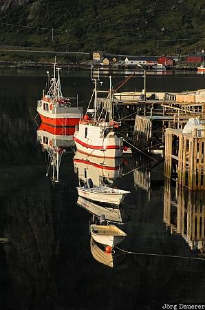 Nordland, Norway, Reine, archipelago, island, Lofoten, Moskenesøy, Norwegen, Norge