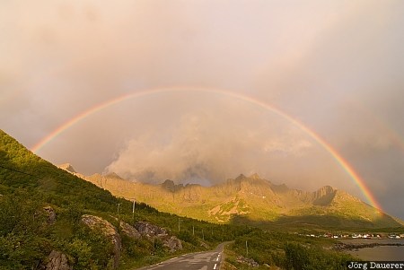 clouds, green, Mefjordvær, morning light, Norway, norwegian Sea, peaks, Troms, Norwegen, Norge