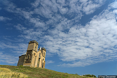 Auvergne, Chas, FRA, France, Billom, blue sky, chapel, Frankreich