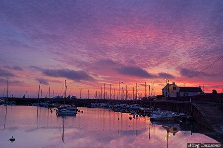 Bretagne, France, Port-Haliguen, Quiberon, atlantic ocean, beach, boats