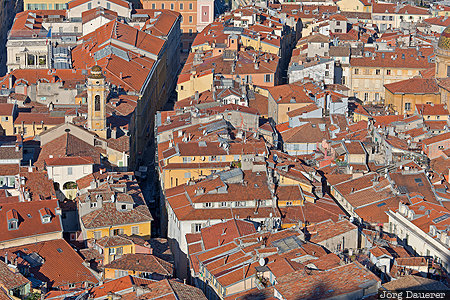 FRA, France, Nice, Nizza, Provence-Alpes-Côte d'Azur, buildings, Castle of Nice, Frankreich, Provence-Alpes-Cote d'Azur