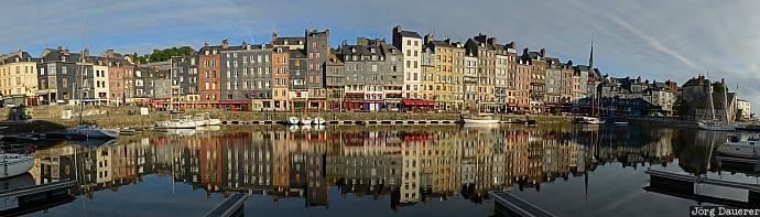 Basse-Normandie, FRA, France, Honfleur, buildings, harbor, houses, Frankreich