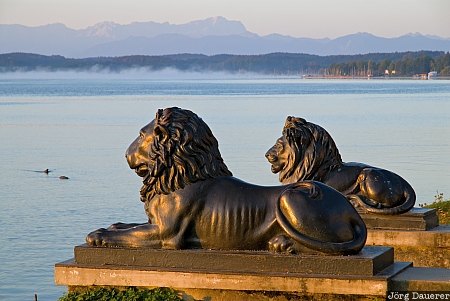 Germany, Tutzing, alps, Bavaria, Bayern, Starnberger See, Oberbayern, Deutschland