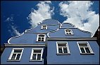 Blue house in Memmingen