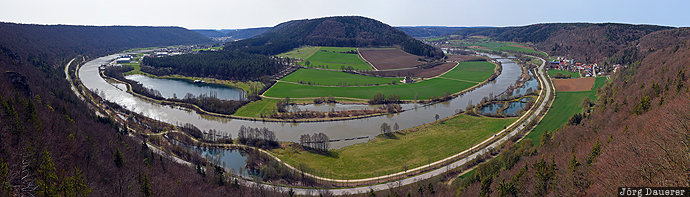 Altmühl Bend Bayern, DEU, Germany, Gundlfing, Riedenburg, Altmühl, Bavaria, Deutschland