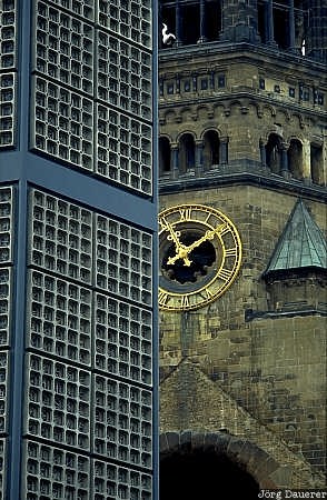 Berlin, capital, Hauptstadt, Kaiser Wilhelm Ged&auml;chtniskirche, Kaiser Wilhelm Gedaechtniskirche, Germany, Deutschland
