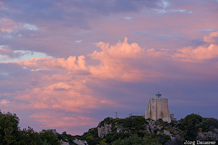 ITA, Italy, Milazzo, capo milazzo, evening light, faro di capo milazzo, Lighthouse, Sicily, Italien, Italia, Sizilien, Sicilia