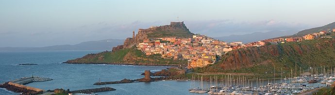 castle, Castelsardo, Sardinia, Italy, sea, harbor, mediterranean sea, Italien, Italia, Sardinien, Sardegna