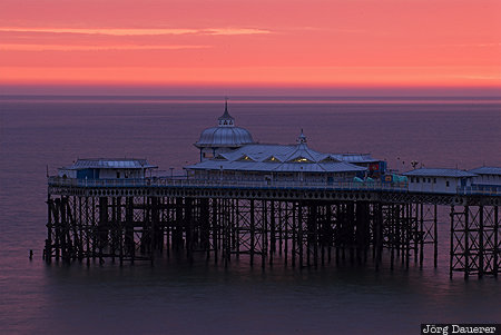 Edwardian, GBR, Llandudno, Llandudno Bay, Llandudno Community, Llandudno Pier, morning light, United Kingdom, Wales, Großbritannien, Vereinigtes Königreich, Grossbritannien, Vereinigtes Koenigreich