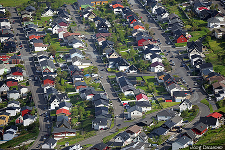Faroe Islands, FRO, Klaksvík, Borðoy, evening light, northern isles, houses
