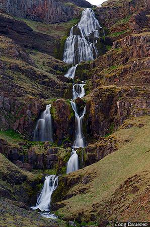 ISL, Iceland, Snæfellsnes, Snæfellsnes Peninsula, green, motion, multi stage, Vesturland, Snaefellsnes