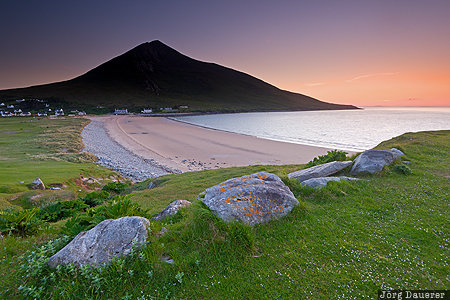 Connaught, Dugort, Republic of Ireland, IRL, achill island, atlantic ocean, beach, Mayo, Ireland, Irland