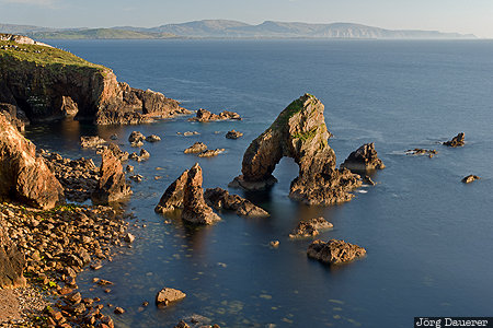 Maghery, Ireland, IRL, Provinz Donegal, arch, beach, coast, Republic of Ireland, Donegal, Irland