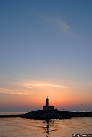 Vieste Lighthouse Italy, Puglia, Vieste, blue sky, gargano, island, lighthouse, Apulia, Italien, Italia, Apulien