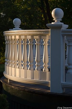 United States, Massachusetts, Lexington, evening light, fence, white, white fence, USA, Vereinigte Staten, MA