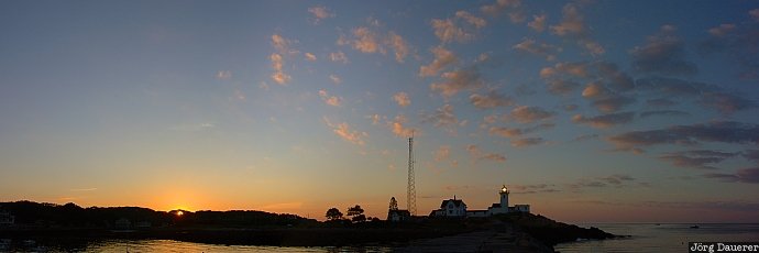 MA, sunrise, lighthouse, East Point Light, clouds, Cape Ann, Gloucester, United States, USA, Vereinigte Staten