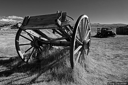 Bodie, Bridgeport, California, United States, USA, back-lit, Bodie State Historic Park, Vereinigte Staten, Kalifornien, CA