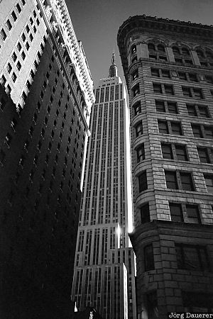 Empire State Building, Herold Square, Manhattan, New York, United States, skyscraper, pattern, USA, Vereinigte Staten, NY, New York City, Big Apple