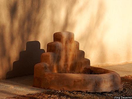 adobe, church, detail, New Mexico, Ranchos de Taos, San Francisco de Asis, United States, Taos, USA, Vereinigte Staten, Neu Mexiko, NM