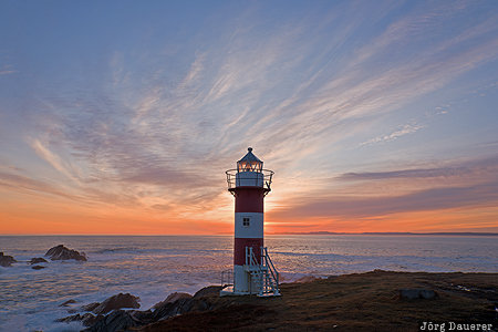 Green Point Lighthouse Port de Grave, CAN, Canada, Newfoundland and Labrador, Avalon peninsula, Conception Bay, Green Point Lighthouse, Kanada