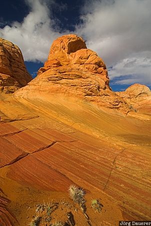 United States, Marble Canyon, Arizona, Big Water, blue sky, clouds, pattern, USA, Vereinigte Staten, AZ