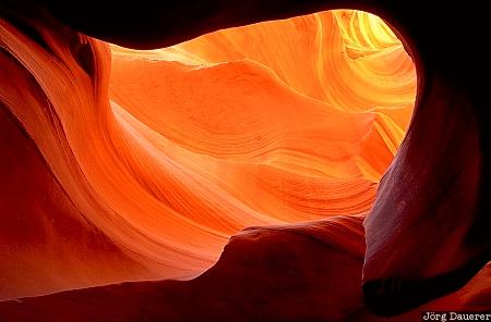 Antelope Canyon, sandstone, entrance, slot canyon, Page, Arizona, United States, USA, Vereinigte Staten, AZ