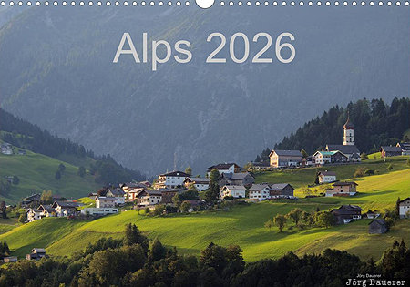 Raggal, Vorarlberg, Austria, calendar, title, english, &Ouml;sterreich