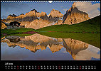 Calendar Alps July: Pala di San Martino