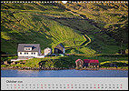 Calendar Faroe Islands October: Nordskali, Eysturoy