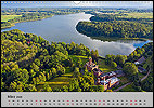 Calendar Polen March: Lampackie Lake, Masurian Lakeland