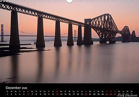 Forth Rail Bridge, Lothian, Scotland, calendar, December, United Kingdom, UK, Gro&szlig;britannien, Vereinigtes K&ouml;nigreich, Schottland, Grossbritannien, Vereinigtes Koenigreich
