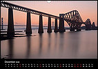 Calendar Scotland December: Forth Rail Bridge