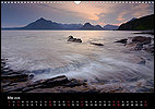 Calendar Scotland May: Elgol Beach