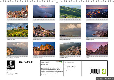 Index Page, Sicily, Sizilien, Italy, calendar, German, December, Italien, Italia, Sicilia